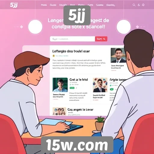 Experiência dos usuários no site 5jj